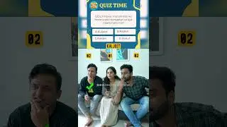 Bollywood Quiz | #shorts | Mad For Fun​