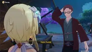 Inazuma is so beautiful at night 🌃#gameplay #genshin #genshinimpact #hoyoverse #hoyolab