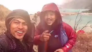 Himalayan ranges in midst of clouds