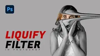 How to Create Liquify Effect in photoshop || Liquify effect Portrait 