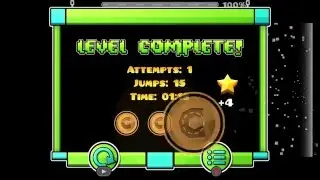 Geometry Dash -- The Fallen by Etzer (Hard)