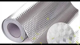 Aluminum Foil Kitchen Stickers | Self Adhesive Waterproof wall sticker for Kitchen