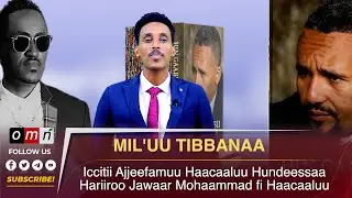 OMN Mil'uu Tibbanaa Hin Gaabbu, Iccitii Ajjeechaa Haacaaluu Hundeessaa Amajji, 26, 2025