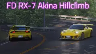 Finessing the Yellow Monster up Akina - Assetto Corsa