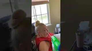 Right in the eye! 😱