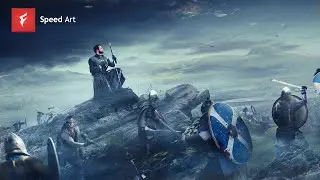 MACBETH Digital Art Timelapse - Speed Art