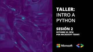 [Innovacción Virtual] Sesión 2 - Intro a Python