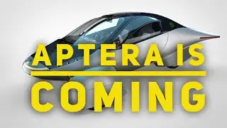 Aptera All Electric Solar Powered 1000 Miles Range Wow!