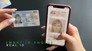 Data recognition and verification of holographic protection on the ID card – Smart Engines