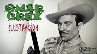 DIBUJANDO A PEDRO INFANTE | OMAR CRUZ
