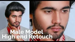 Male Model Portrait - High End Retouch