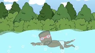 Swim Coach Mal | The Joe Budden Podcast Cartoon