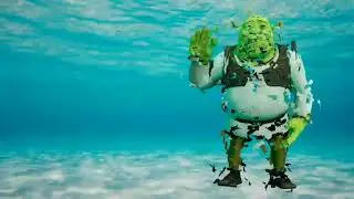 Шрэк исчез наоборот