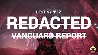 Destiny 2 Lore - Redacted Vanguard Report [Europa]
