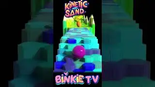 Bowling Ball Bonanza: Kinetic Sand Fruits Colors Carnival Fun! 🎳🍉🧸 