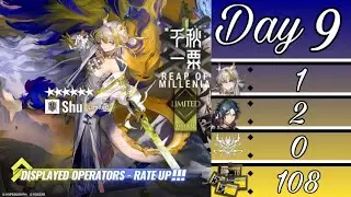 Headhunting for Shu on the "Reap of Millenia" Banner | Arknights | Day 9