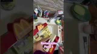 Restaurando a lanchonete Mc donalds da estrela. Parte 1 #restauração #mcdonalds #lanchonetemcdonalds