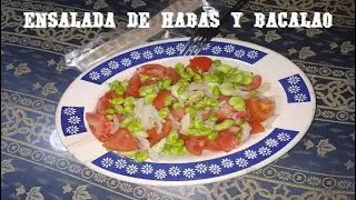Ensalada de Habas y Bacalao