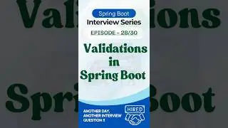 Master Spring Boot Validations Fast | @Valid, @NotNull, @Size & More 