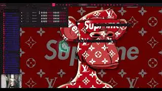 The Ultimate FL Studio 21 Skin: Louis Vuitton x Supreme Meets Board Ape NFT 🎶