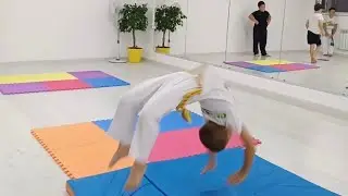 Акробатический баттл с учениками. Капоэйра в Орле. Capoeira