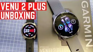 Garmin Venu 2 Plus Unboxing and getting Started | Quick comparision to Epix