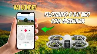 CONTROLANDO O DJI NEO COM O CELULAR - VALE A PENA?