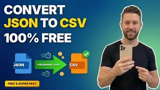 JSON to CSV — Easiest Way to Convert Files for Free