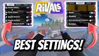 The Best Full Settings Guide In Rivals!!! (Crosshair And General Settings)