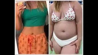 BBW Blondiee18 Beautiful Weight Gain and Stuffing Sequence (18+)