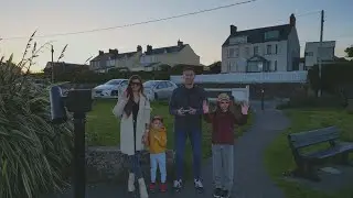DJI mini 3 PRO Active Track Sunset and Watching Dolphins