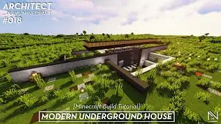 Minecraft: How to Build a Modern Underground House Tutorial
