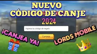 Nuevo Código de Canje 2024🎁🎁🎁 - Lords Mobile ES👑