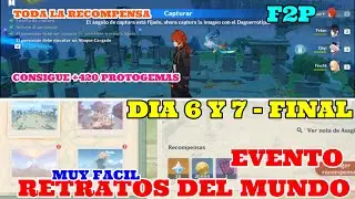 RETRATOS DEL MUNDO - FINAL OBTENIENDO LAS 420 PROTOGEMAS, TODAS LAS RECOMPENSAS.