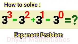 A Nice Exponent Problem | Simplification