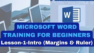 MICROSOFT WORD TRAINING FOR BEGINNERS | LESSON 1