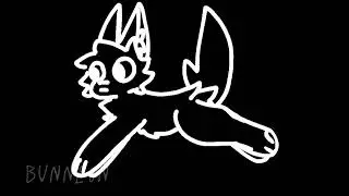 Running fox