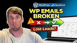 Fix WordPress Form Emails Not Sending (SendGrid SMTP Setup)