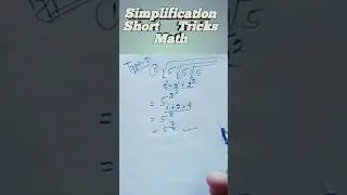simplification short tricks maths | simplifications math trick short cut #video #shortvideo #maths