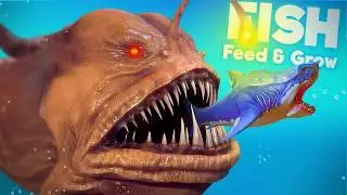 Angler Fish vs Megalodon! | Feed and Grow