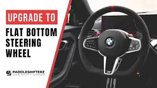 Upgrade To The New BMW LCI Flat Bottom Steering Wheel