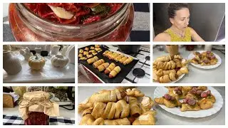 Сделала вяленые помидоры 🍅😋Наготовила горы всего, новый декор в пополнение карточек озона