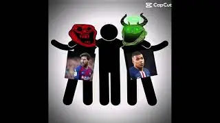 Messi Ronaldo & Mpbappy#shorts