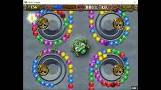 i improved my 4-path level in zuma deluxe port to zuma's revenge