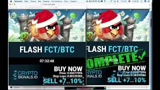How to work with the cryptosignals.io?