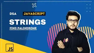 Q3 Count Palindromes in string | String Questions | DSA in Javascript 🔥