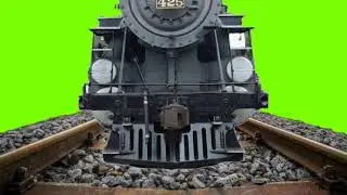 Train Greenscreen Effect | HD Background Template