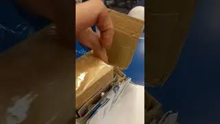 распаковка посылки
