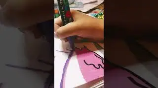 Drawing the Easter bunny in 4 different styles FINAL PART! (HAPPY 2024 EASTER 🐣)#shorts