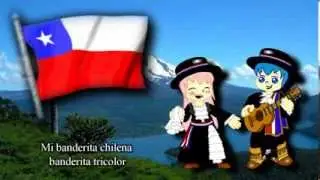 (Vocaloid 3) Mi banderita chilena (Kaito/ Megurine Luka)